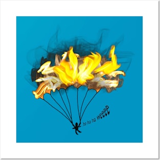 Parachute on Fire - Super Optimistic Posters and Art